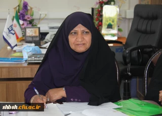 پیام خانم دکترحقیقت ریاست پردیس شهید باهنرفارس خواهران