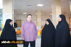 بازدید جناب آقای بنائی از سلف سرویس