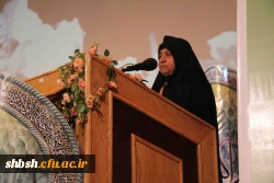 سخنرانی خانم دکتر حقیقت سرپرست پردیس شهید باهنر خواهران