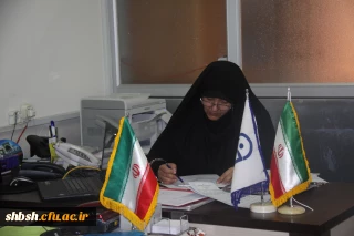 انتخاب شایسته سرکار خانم عرب پور به عنوان مسئول حراست نمونه