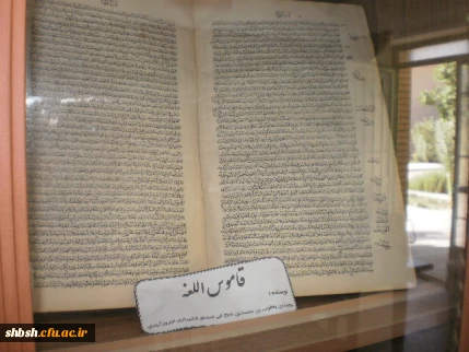 نمایی از کتابخانه پردیس  پردیس شهید باهنر