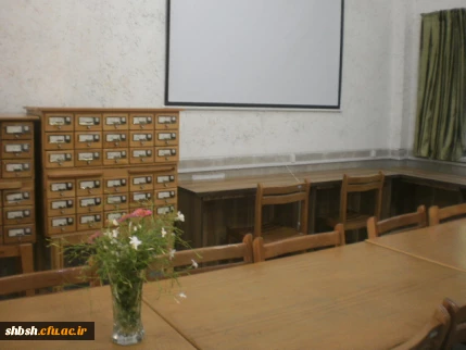 نمایی از کتابخانه پردیس  پردیس شهید باهنر