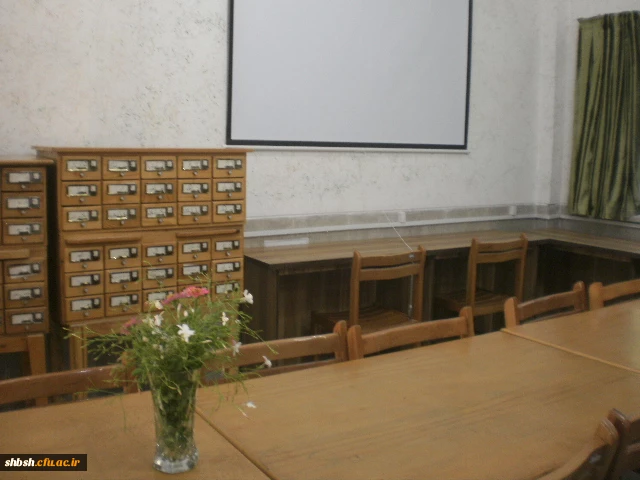 نمایی از کتابخانه پردیس  پردیس شهید باهنر