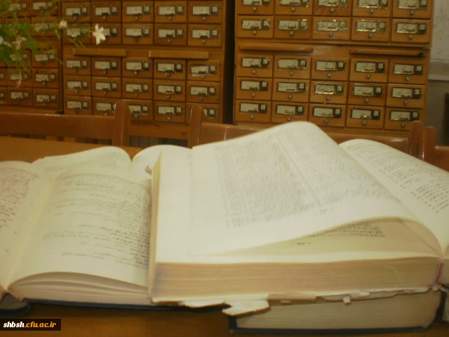 نمایی از کتابخانه پردیس  پردیس شهید باهنر