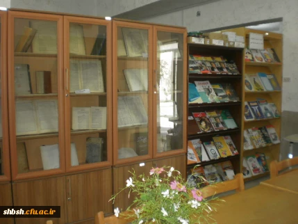 نمایی از کتابخانه پردیس  پردیس شهید باهنر