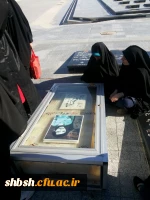 زیارت امام زاده شاه رضا و قبور شهدا