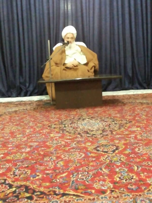 دیدار با عالم گرانقدر آیت الله مویدی قمی