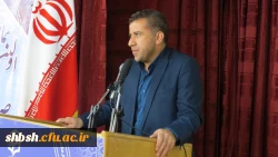 دکتر حسینی در مراسم افتتاحیه