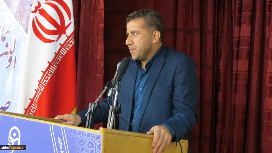 دکتر حسینی در مراسم افتتاحیه