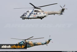 بازدید از شرکت هلیکوپتری ایران - شیراز