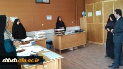 بازدید از قسمت های مختلف پردیس