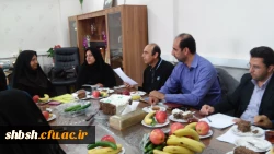 جلسه با مسئولین پردیس