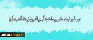 دوره آموزش نحوه کاربری سامانه یادگیری الکترونیکی دانشگاه فرهنگیان-ویژه اساتید