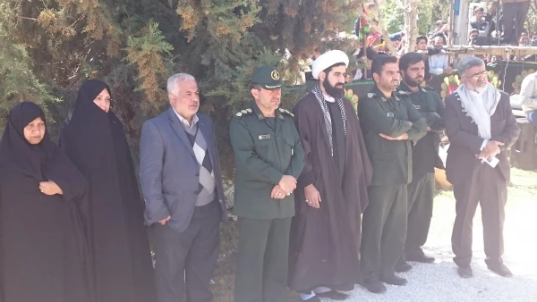 آئین استقبال و تشییع شهدای گمنام(جاوید الاثر) سه شنبه 18 اسفند 94 پردیس شهید باهنر