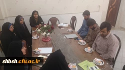 جلسه معارفه جانشین مسول بسیج دانشجویی پردیس شهید باهنر