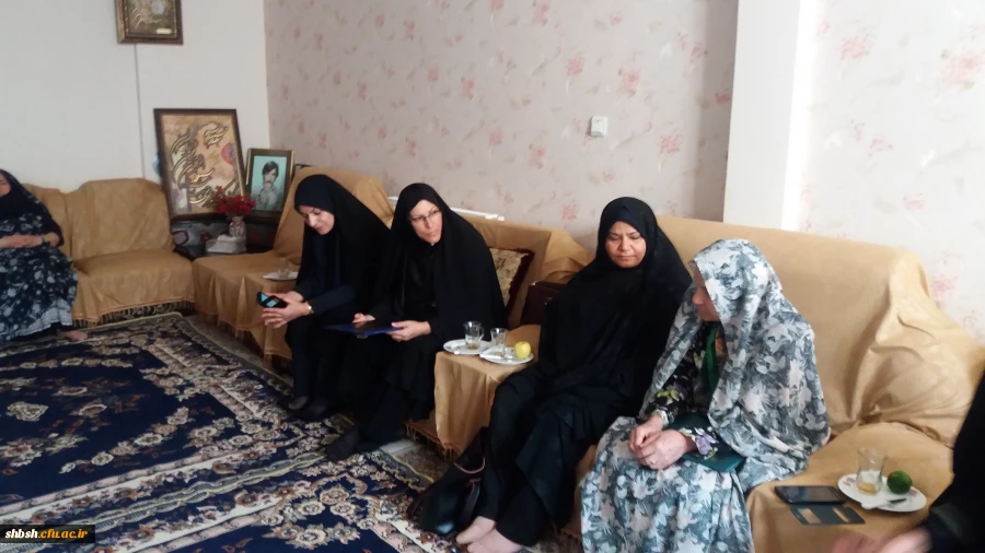 دیدار باخانواده  شهدای دفاع مقدس