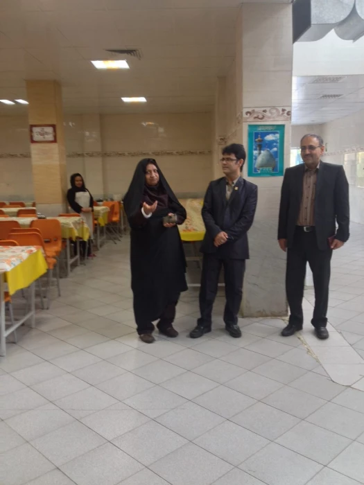 بازدید مدیر کل مشاوره بهداشت و سلامت سازمان مرکزی دانشگاه فرهنگیان از پردیس شهید باهنر شیراز