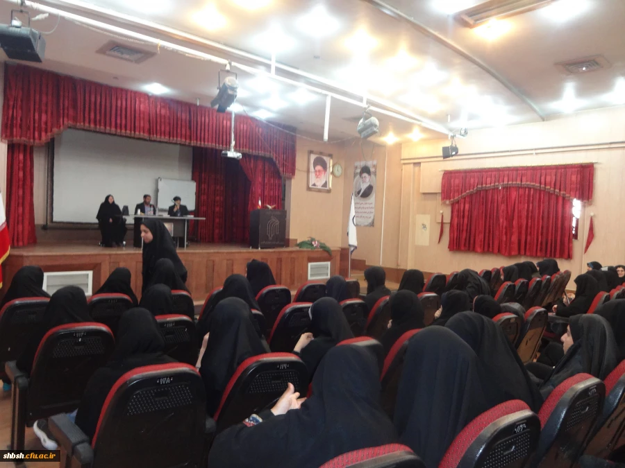 جلسه گزینش بادانشجویان ورودی 95