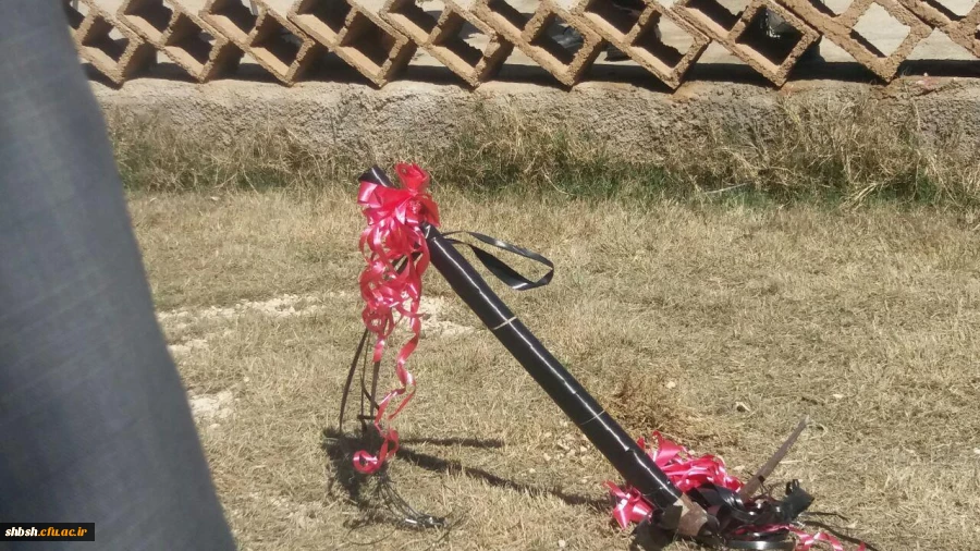 کلنگ زنی ساخت المان شهدای گمنام مدفون در پردیس شهید باهنر