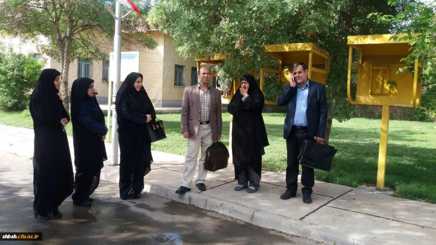 بازدید دکتر ساکی  ازپردیس شهید باهنر