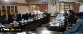 جلسه شورای فرهنگی استانی در پردیس شهید باهنر برگزار شد