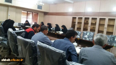 مراسم روزانه ختم قران  در پردیس شهید باهنر باحضور کلیه کارکنان