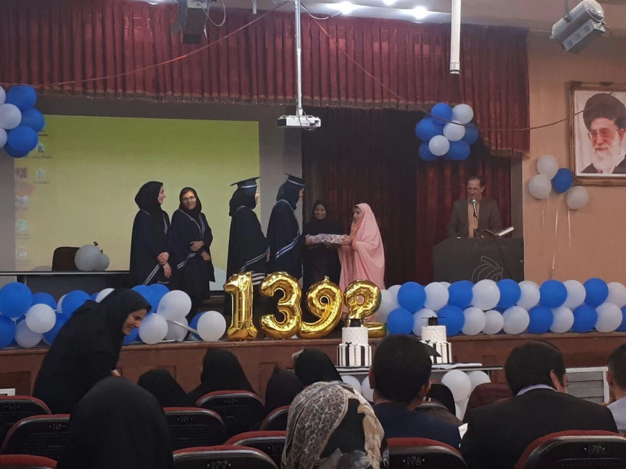 مراسم جشن فارغ التحصیلی دانشجویان ورودی 92