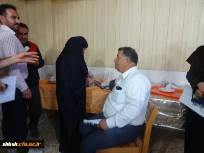 چکاپ همکاران پردیس شهید باهنر بمناسبت هفته دولت