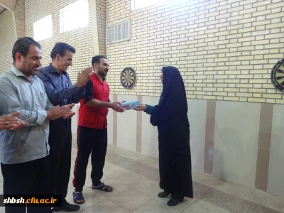 برگزاری مسابقه ورزشی همکاران پردیس شهید باهنر بمناسبت هفته دولت