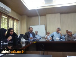 نشست  صمیمی مدیریت پردیس شهید باهنر  باکارکنان پردیس