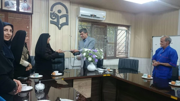 معارفه معاون مالی واداری پردیس شهید باهنر شیراز