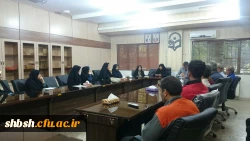 معارفه معاون مالی واداری پردیس شهید باهنر شیراز