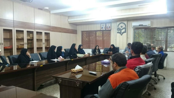 معارفه معاون مالی واداری پردیس شهید باهنر شیراز