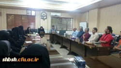 معارفه معاون مالی واداری پردیس شهید باهنر شیراز