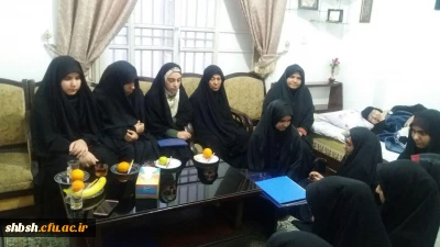 دیدار جمعی از دانشجوبان پردیس شهید باهنر با خانواده شهید نوروزی