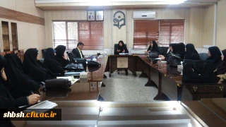 جلسه شورای مدرسین پردیس شهید باهنر
