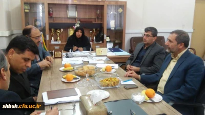 جلسه هماهنگی دوره ضمن خدمت کارورزی با حضور اعضا در پردیس شهید باهنر برگزار شد