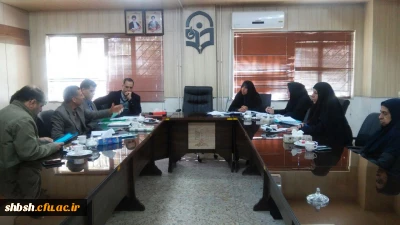 جلسه کمیته تحصیلات تکمیلی گروه تربیت حرفه ای در پردیس باهنر برگزار شد