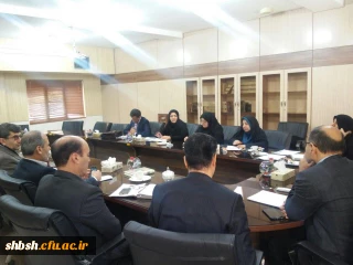 برگزاری جلسه نظارت و ارزیابی استان