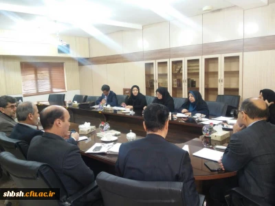 برگزاری جلسه نظارت و ارزیابی استان