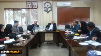 جلسه ارزیابی و تضمین کیفیت دانشگاه فرهنگیان با حضور دکتر ابراهیمی در پردیس شهید باهنر شیراز برگزار شد