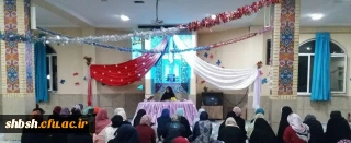 جشن مبعث حضرت رسول اکرم ص در پردیس شهید باهنر با حضور پرشور ونشاط دانشجویان  برگزار گردید