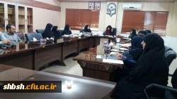 شورای اداری پردیس شهید باهنر مزین به نام مبارک امام علی ابن موسی الرضا برگزار گردید.