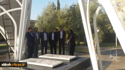 بازدید دکتر خاکی معاون طرح و برنامه و توسعه، از پردیس شهید باهنر