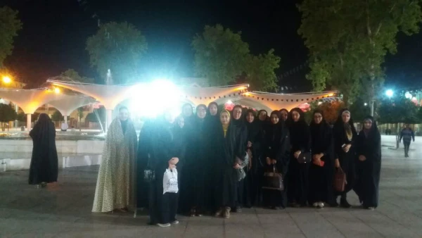 مراسم معنوی زیارت حضرت شاهچراغ ع