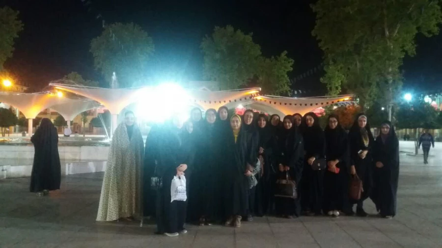 مراسم معنوی زیارت حضرت شاهچراغ ع