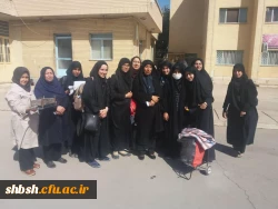 اعزام دانشجویان پردیس شهید باهنر به راهپیمایی اربعین