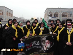 حضور دانشجویان پردیس شهید باهنر در راهپیمایی اربعین