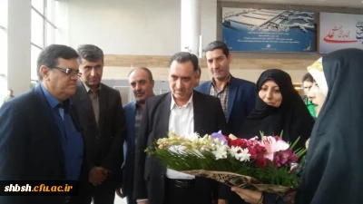 با استقبال گرم مسئولین دانشگاه فرهنگیان استان فارس

ورود دکتر خنیفر رئیس دانشگاه فرهنگیان به شیراز سومین حرم اهل بیت علیهم السلام