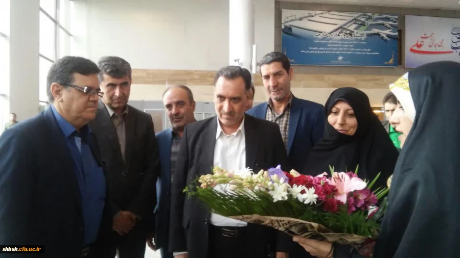 ورود دکتر خنیفر به شهر شیراز سومین حرم اهل بیت